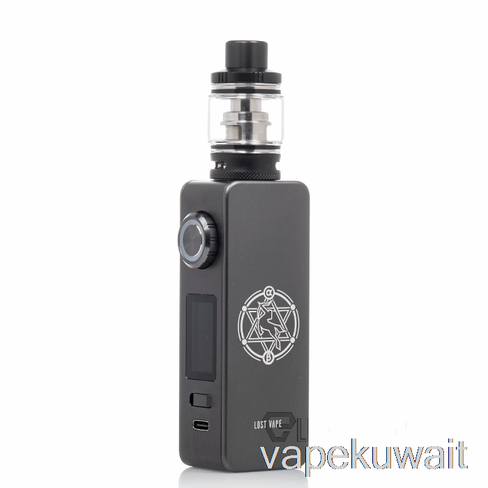 مجموعة أدوات بدء التشغيل Lost Vape Centaurus M100، مجموعة جرابات Vape رمادية اللون